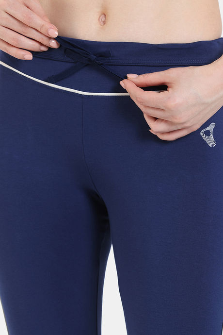 Zelocity All Day Yoga Leggings - Navy Peony — image 7